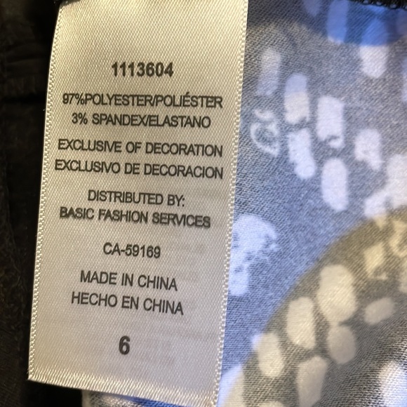 Mario Serrani sleeveless below knee sheath dress - Picture 7 of 7